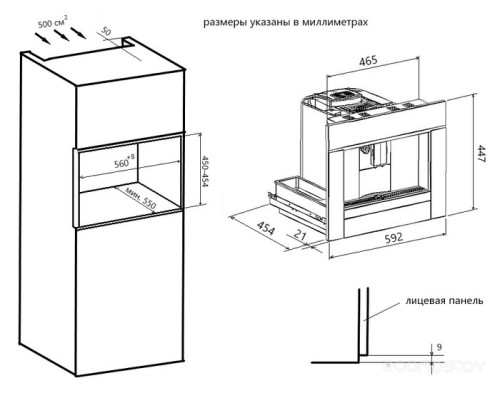 Кофемашина Maunfeld AMCM1503S