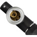 AquaSanita Arca SQA102 + Sabiaduo 2963 (черный металлик 601)