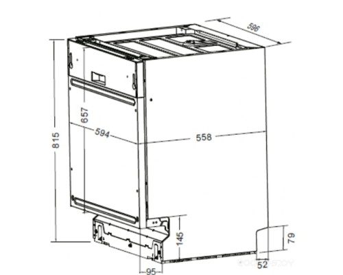 Посудомоечная машина Kuppersberg GS 6057