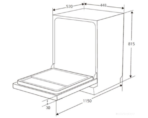 Посудомоечная машина Kuppersberg GIM 6078