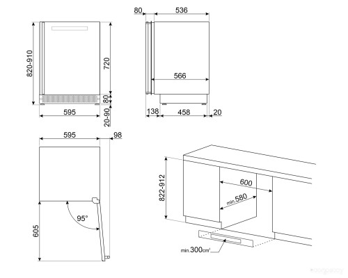 Smeg CVI638RN3