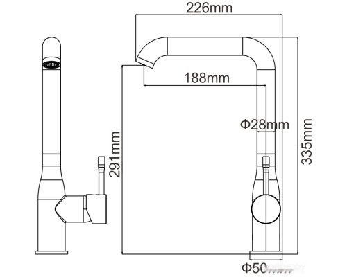 Ledeme H98 L4698M (светло-бежевый матовый)