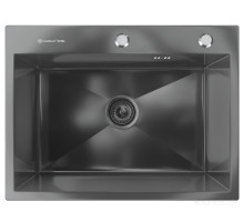Ulgran STEEL 600x450 черная брашированная сталь