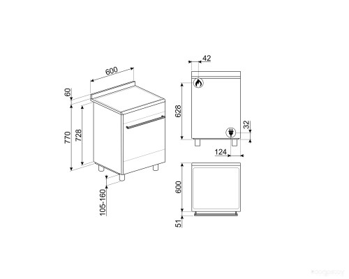 Smeg SUK61MBL9
