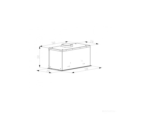 Кухонная вытяжка Schtoff Planet 60 Black