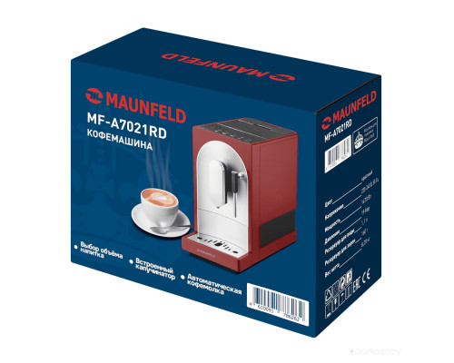 Кофемашина Maunfeld MF-A7021RD