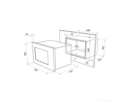 Микроволновая печь AKPO MEA 925 08 SEA01 WH