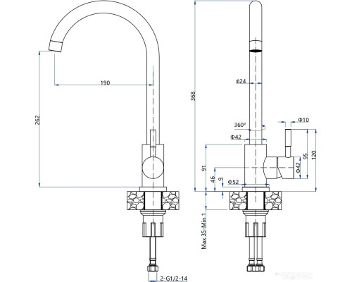 GranFest QUARZ GF-Z5410 (песочный)