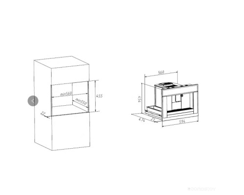 Кофемашина Maunfeld AMCM1503B