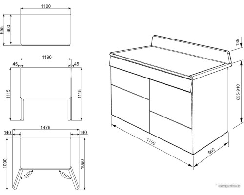Smeg TR4110GR