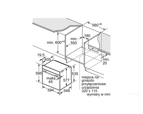 Духовой шкаф Bosch HBG635BB1