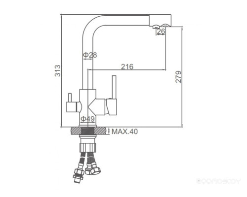 Ledeme L4055B-3 (черный матовый)