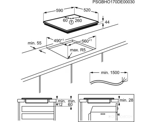 Варочная панель Electrolux LIL61424C