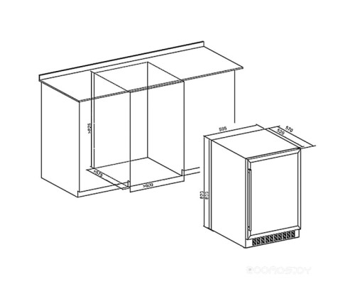 Maunfeld MBWC-135S54