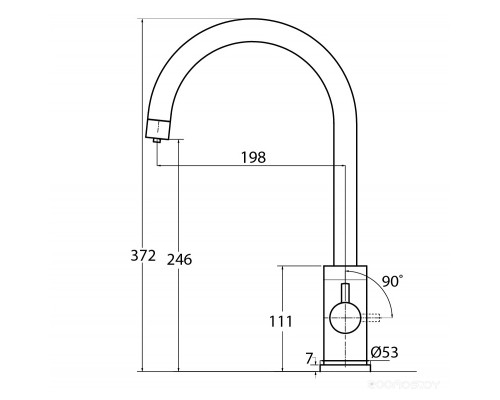 AquaSanita Sabiaduo 2963 601 black metallic
