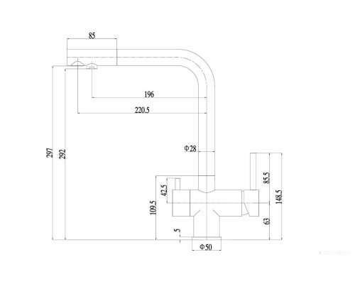 ARFEKA AF SDS-03SS304 BLACK GRAFIT