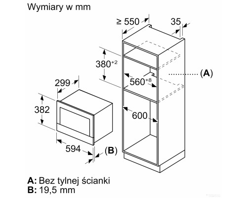 Микроволновая печь Bosch Serie 8 BER7321B1