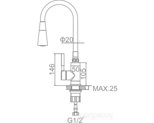 Ledeme L4199-2 (хром/черный)