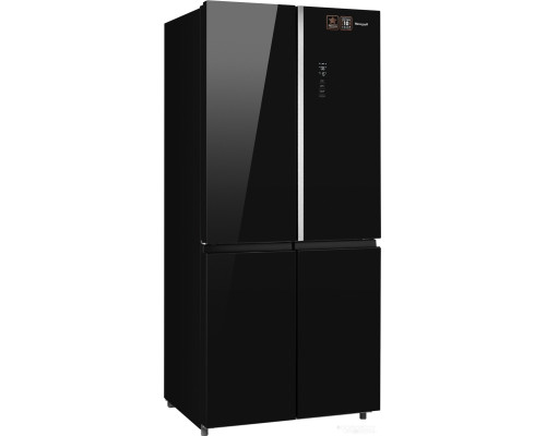 Weissgauff WCD 590 Nofrost Inverter Premium Biofresh Black Glass