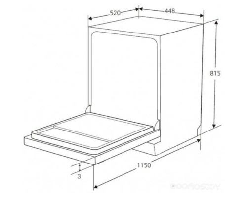 Посудомоечная машина Kuppersberg GIM 4578