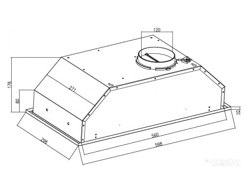 Кухонная вытяжка Schtoff Elemento 60 Inox