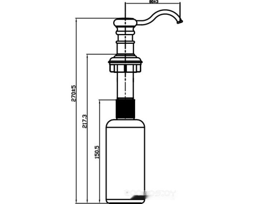 Omoikiri OM-01-PL (платиновый)