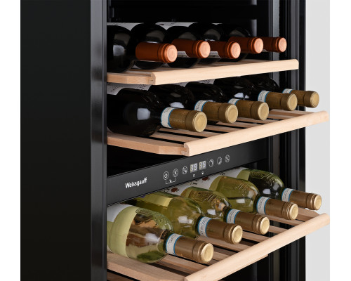 Винный шкаф Weissgauff WWC-77 DB DualZone