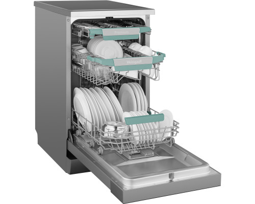 Посудомоечная машина Weissgauff DW 4539 Inverter Touch AutoOpen Inox