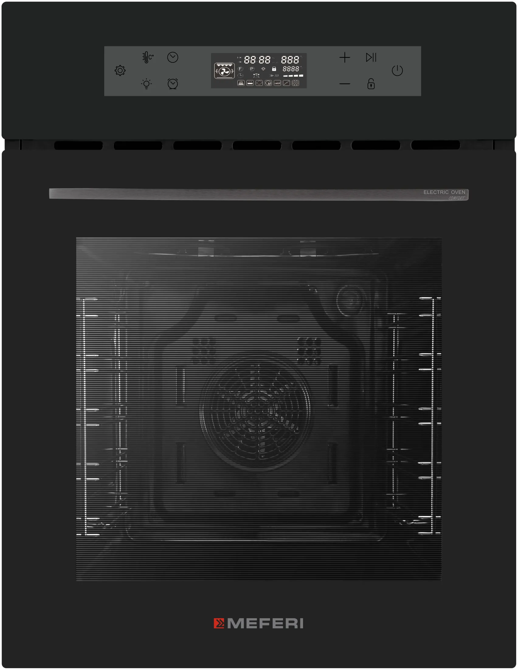 Духовой шкаф электрический MEFERI MEO4511BK COMFORT PLUS