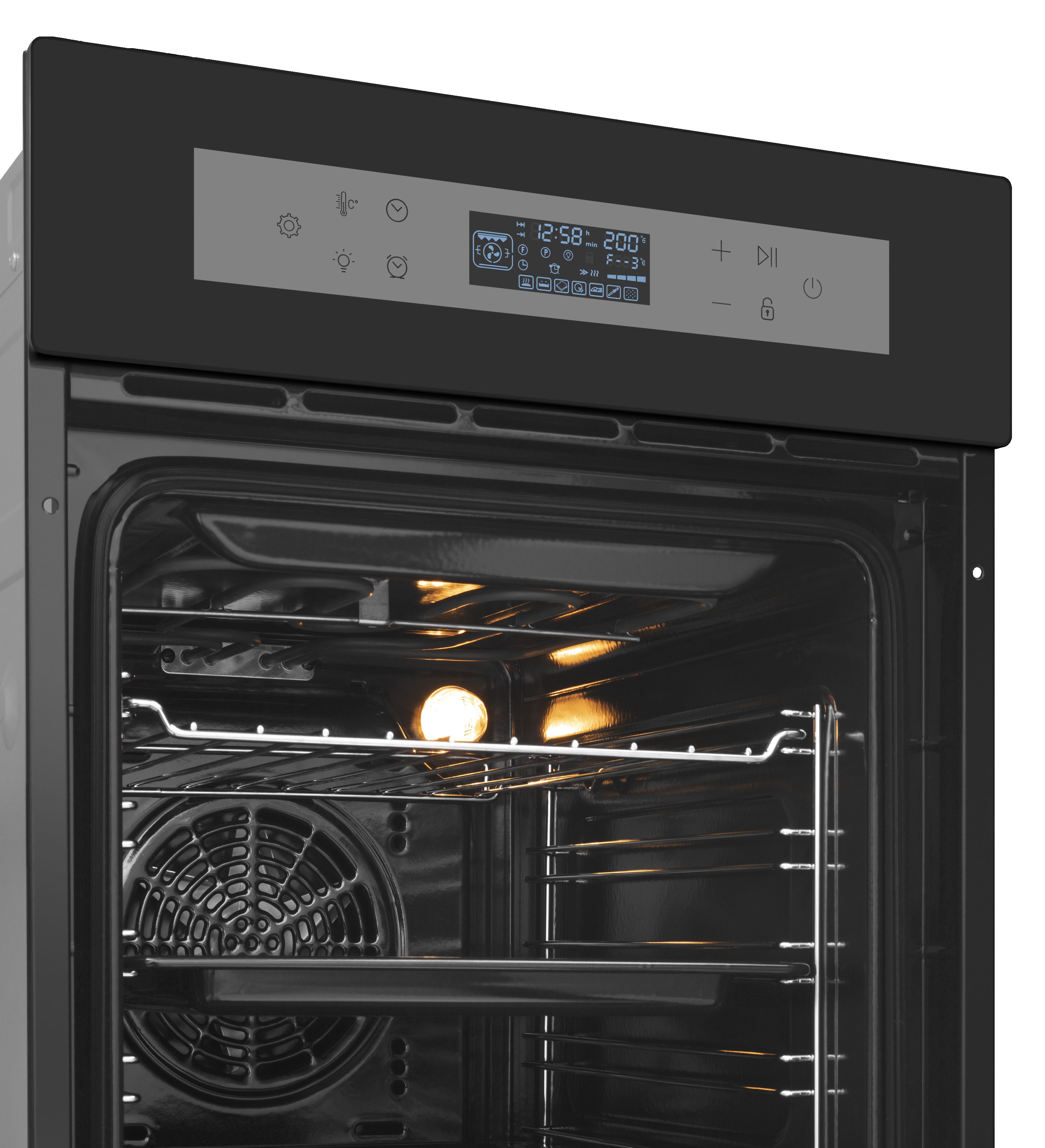 Духовой шкаф электрический MEFERI MEO4511BK COMFORT PLUS
