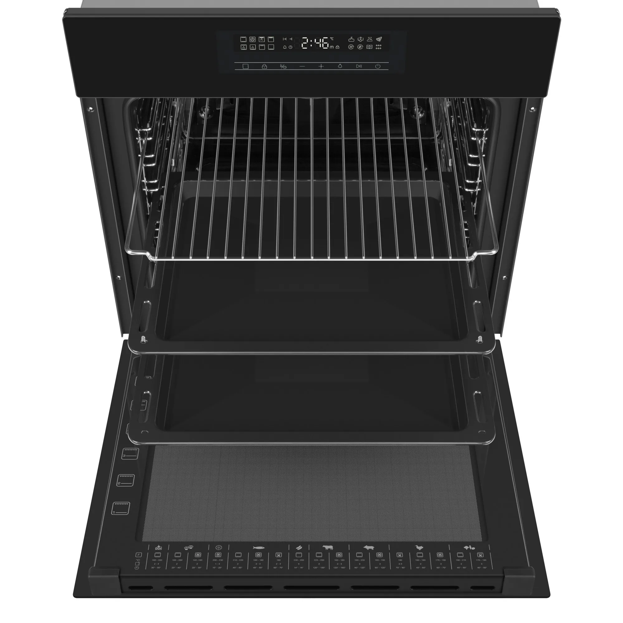 Духовой шкаф электрический MEFERI MEO6016BK COMFORT PLUS