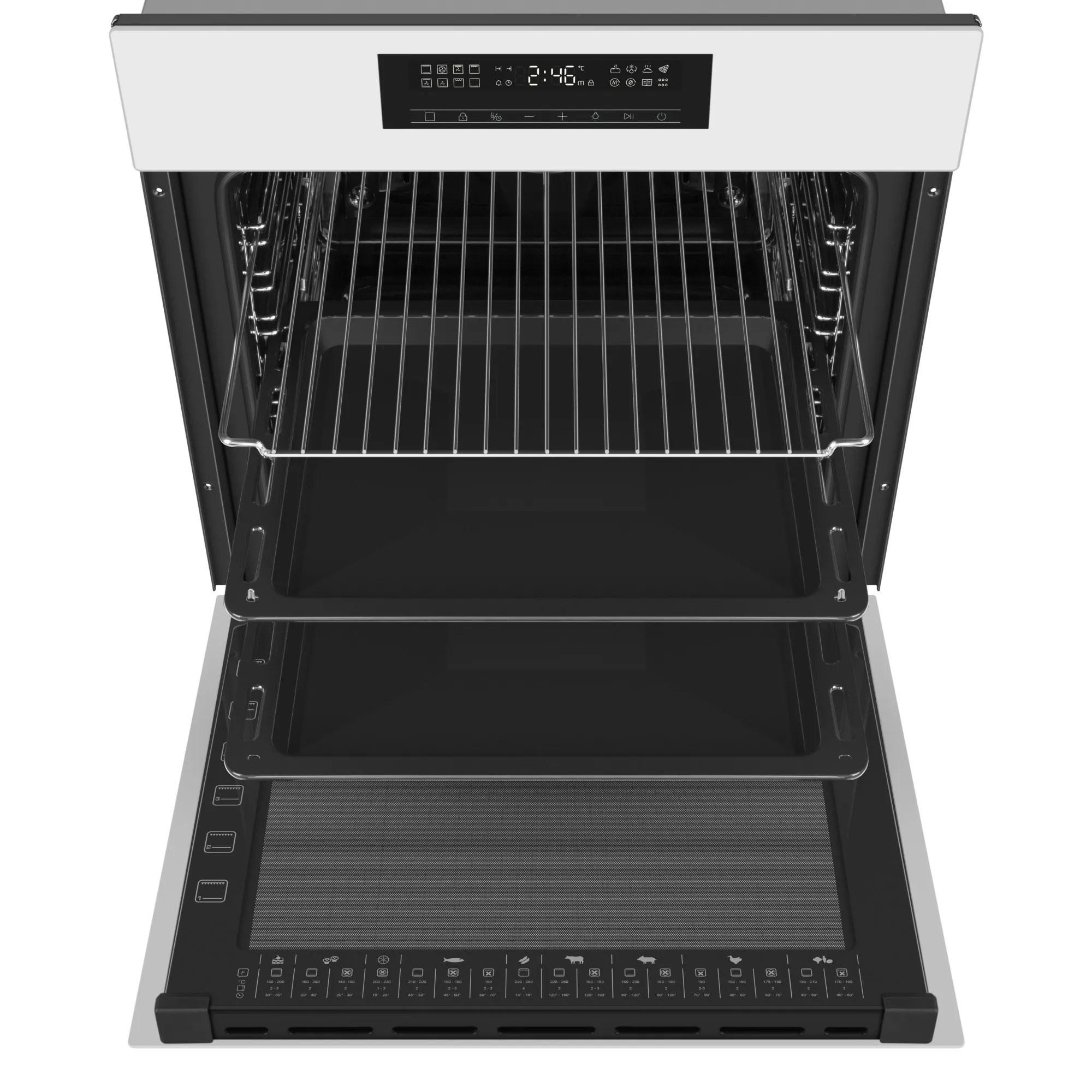 Духовой шкаф электрический MEFERI MEO6016WH COMFORT PLUS