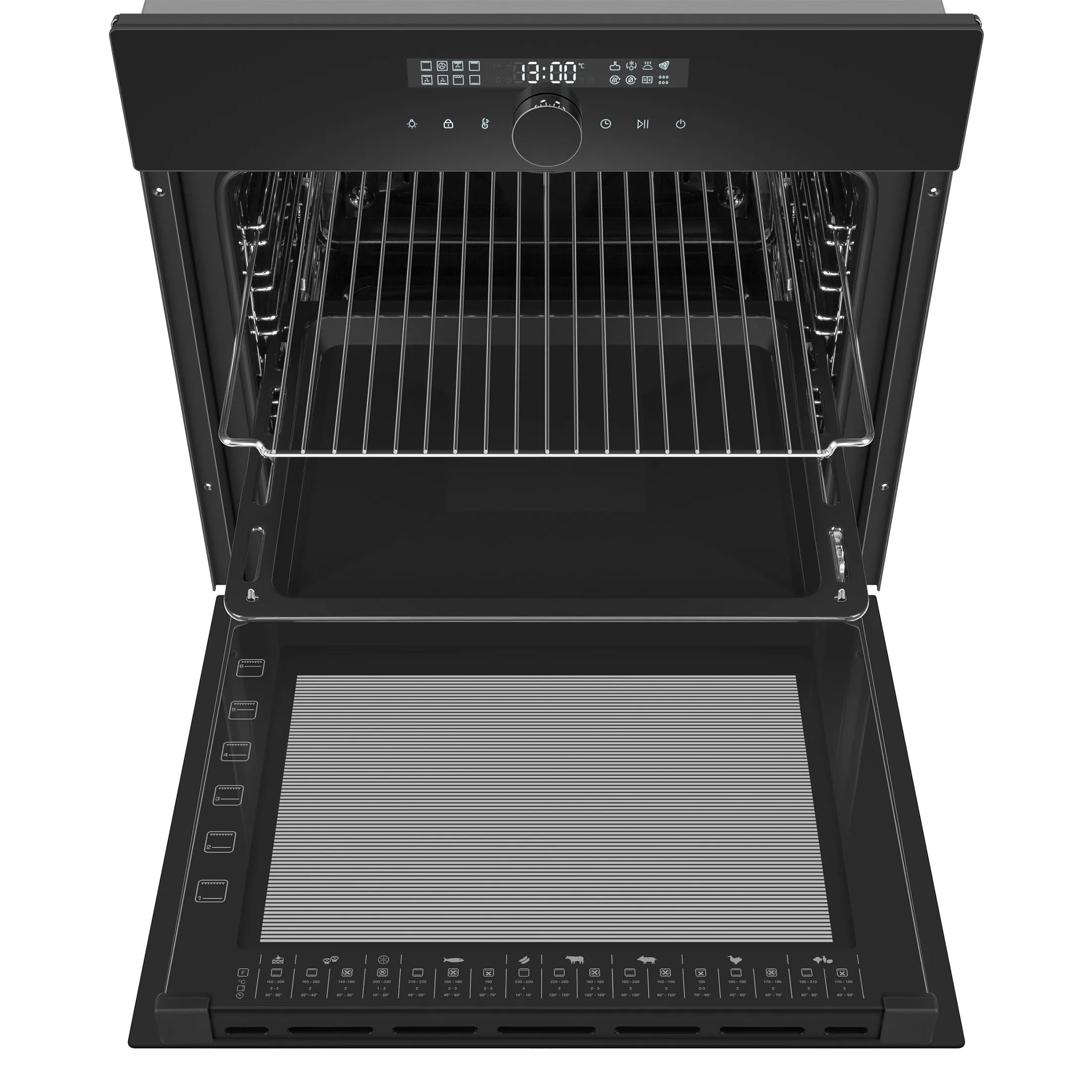 Духовой шкаф электрический MEFERI MEO6017BK ULTRA