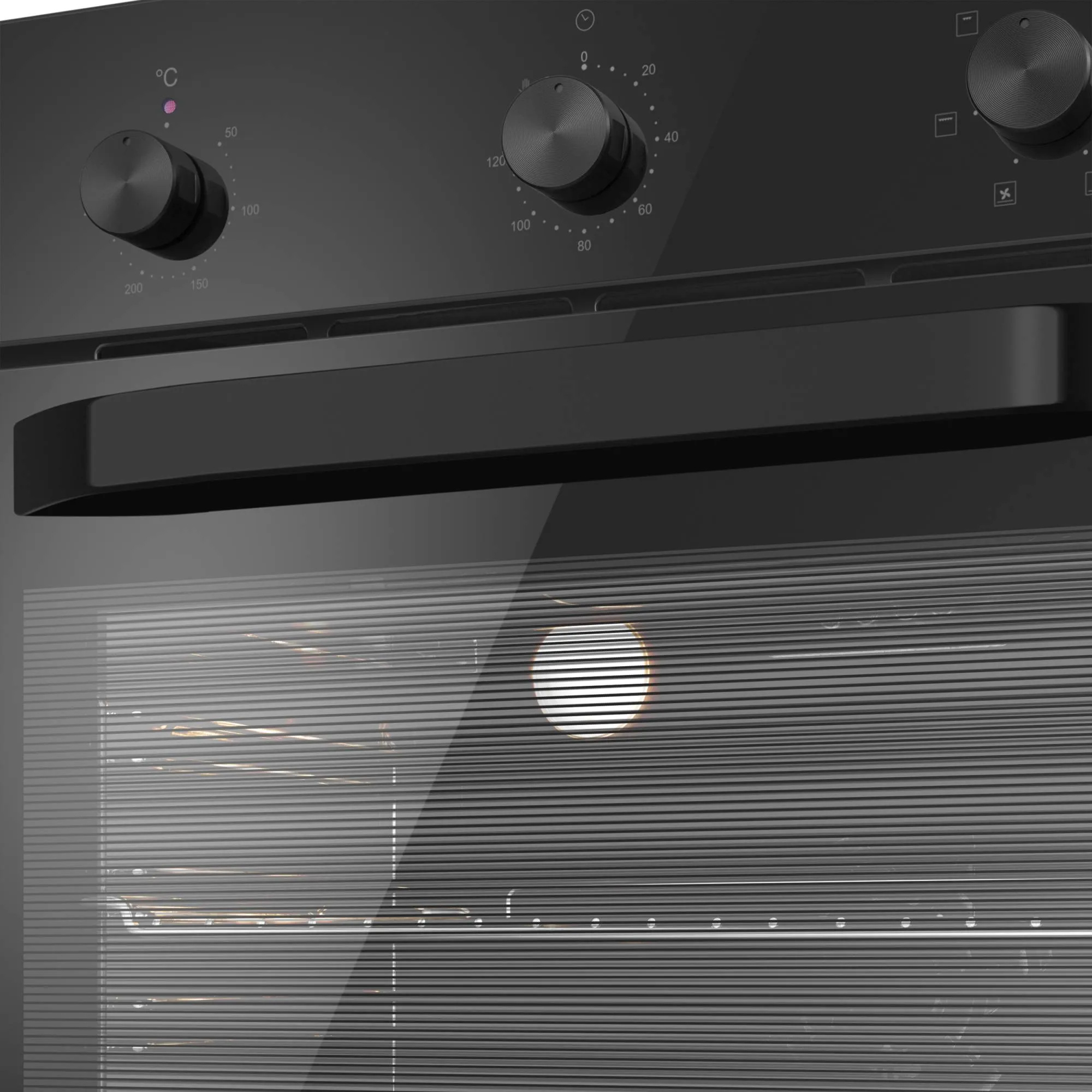 Духовой шкаф электрический MEFERI MEO606BK LIGHT