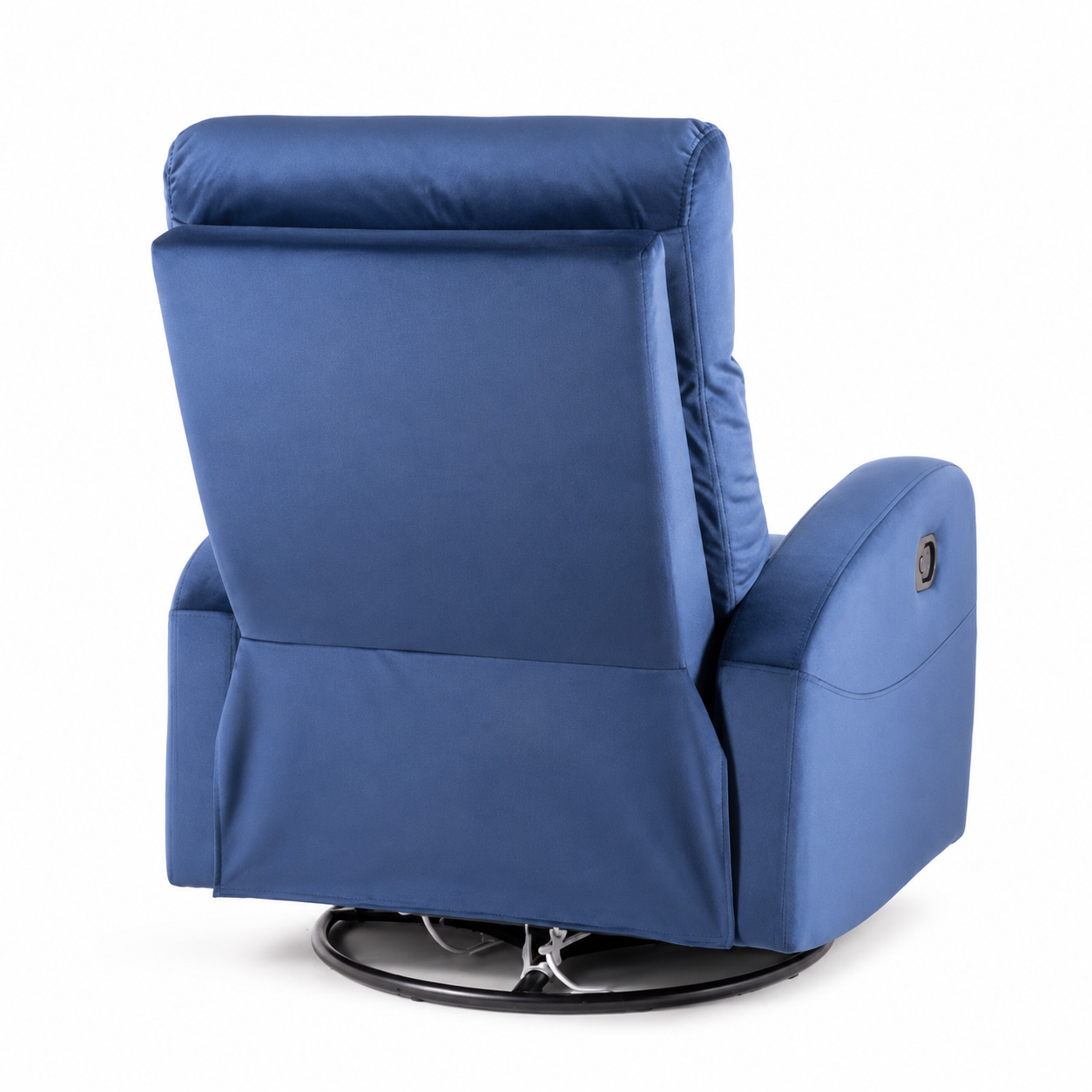 Кресло SIGNAL OLIMP Velvet Bluvel 86 раскладное, синий