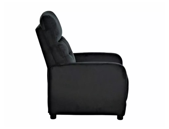 Кресло SIGNAL OTUS Velvet Bluvel 19 раскладное, черный