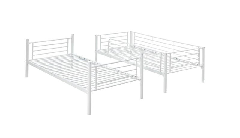Кровать HALMAR BUNKY 90 двухъярусная, белый