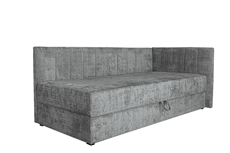 Кровать HALMAR RICKY серый, 90/200