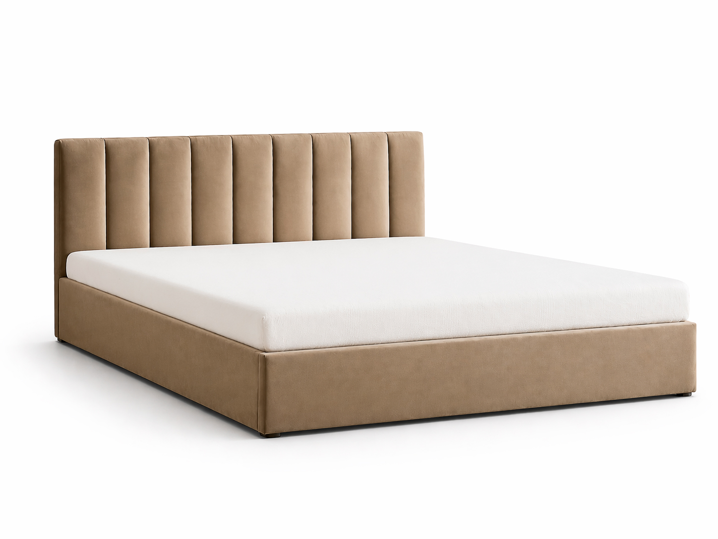 Кровать SIGNAL MONTREAL Velvet Bluvel 28 бежевый, 160/200