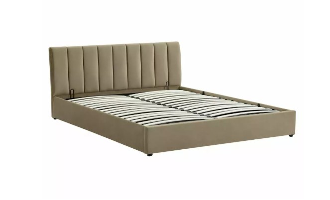 Кровать SIGNAL MONTREAL Velvet Bluvel 28 бежевый, 160/200