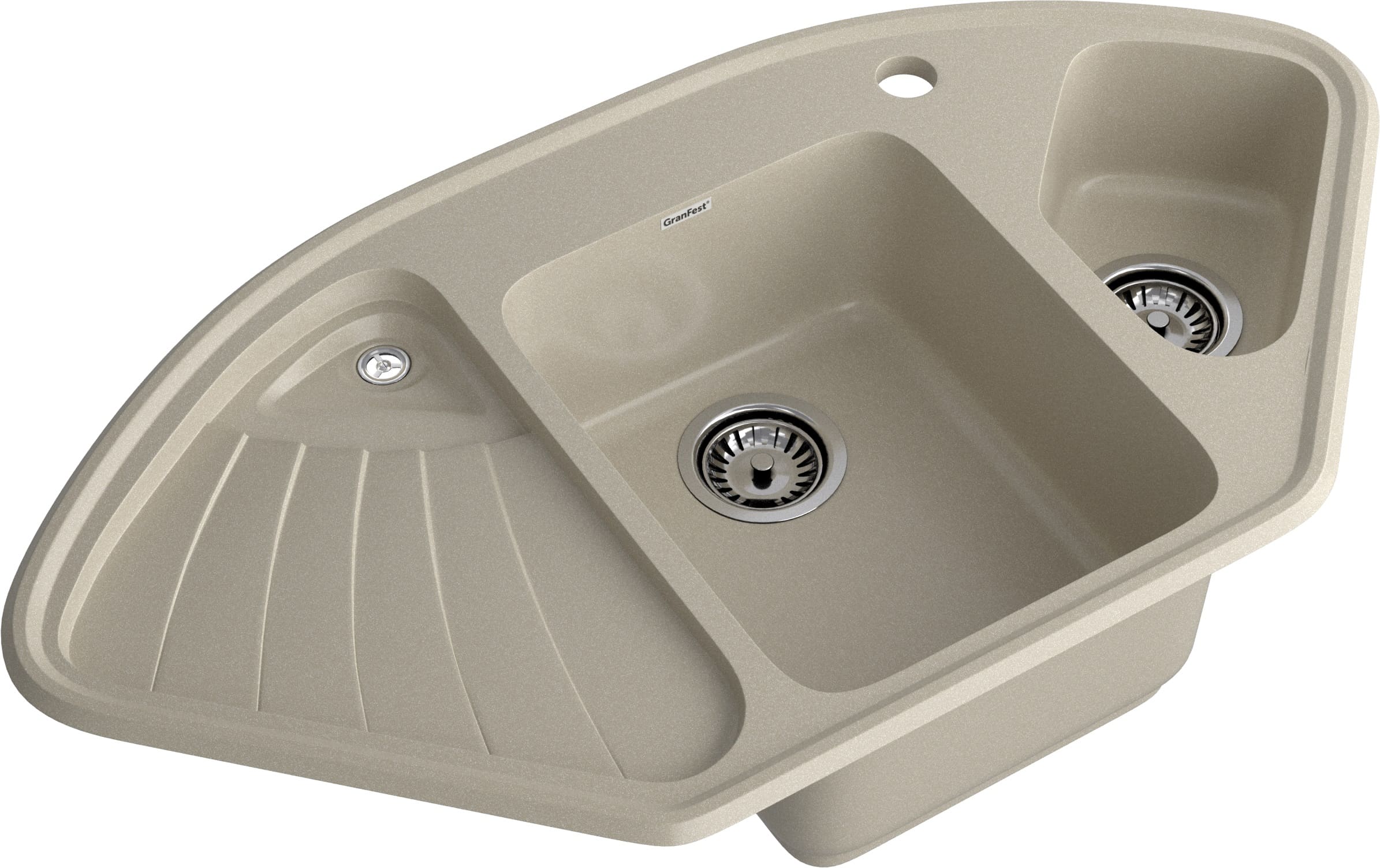 Кухонная мойка GRANFEST CORNER C-1040E топаз
