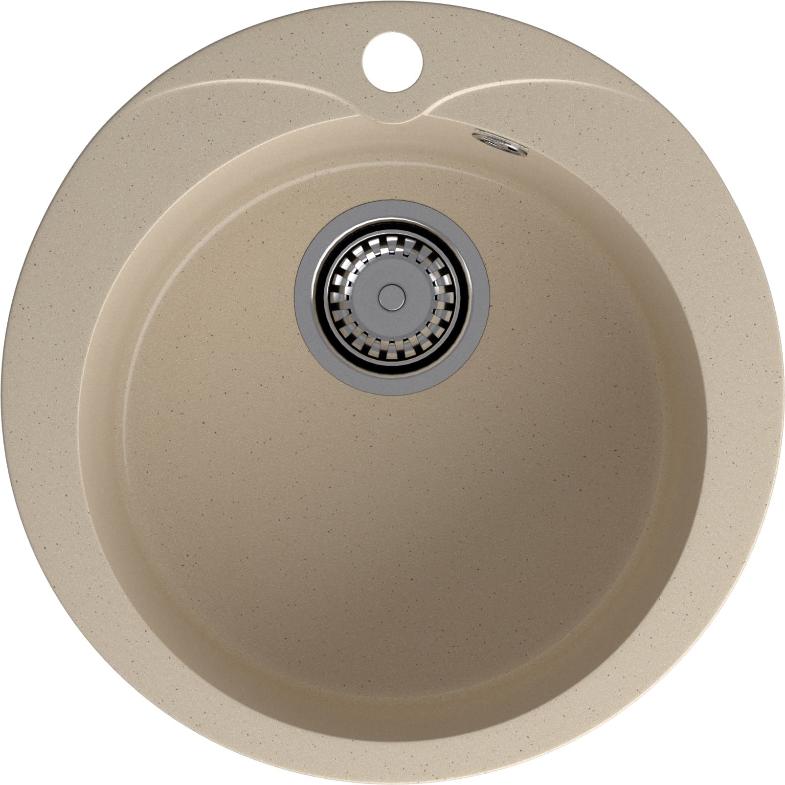 Кухонная мойка GRANFEST RONDO R-480 кашемир