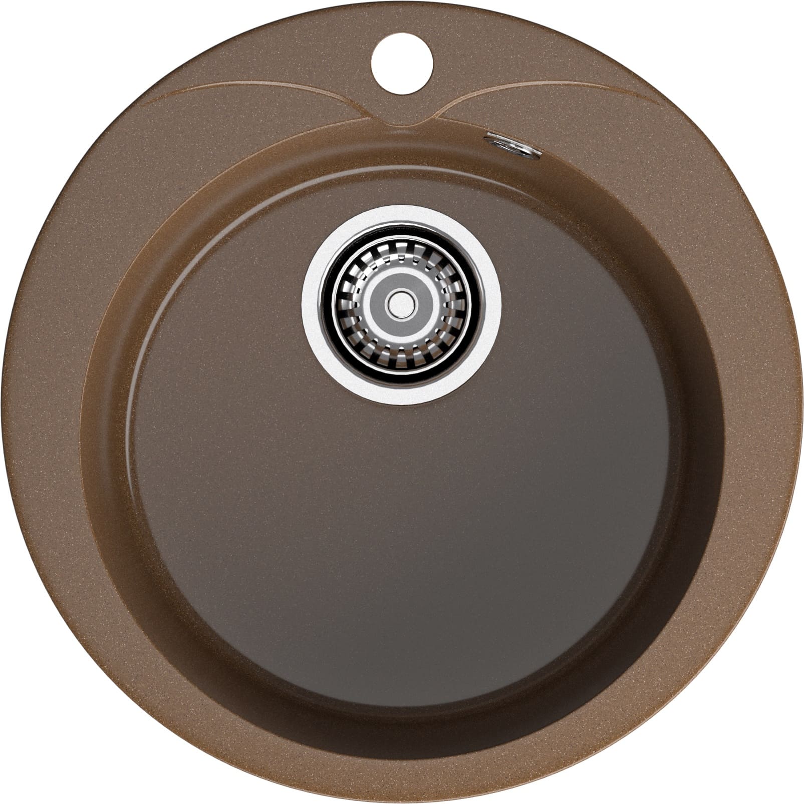 Кухонная мойка GRANFEST RONDO R-480 терракот