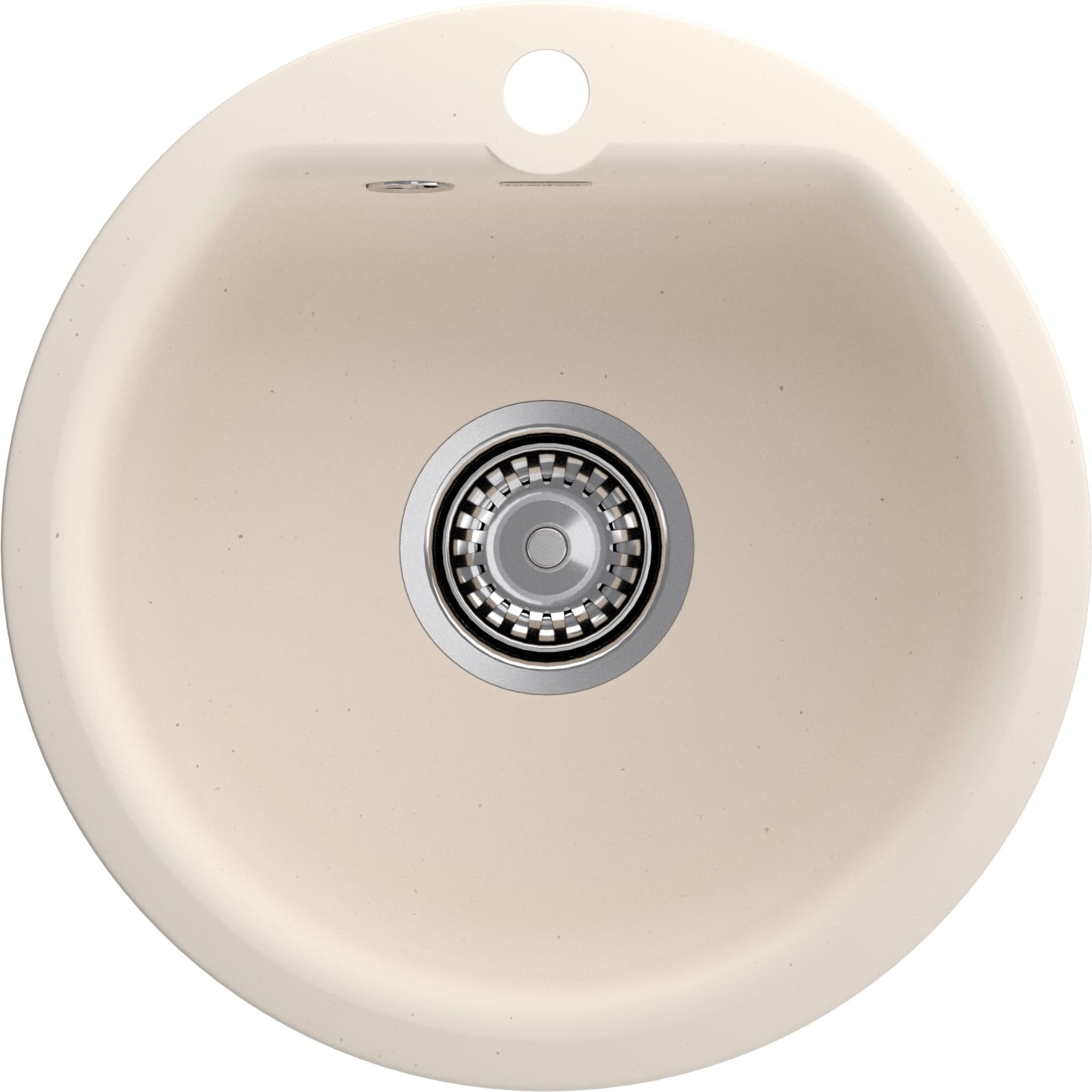 Кухонная мойка GRANFEST SMART SM-435 белый + сифон