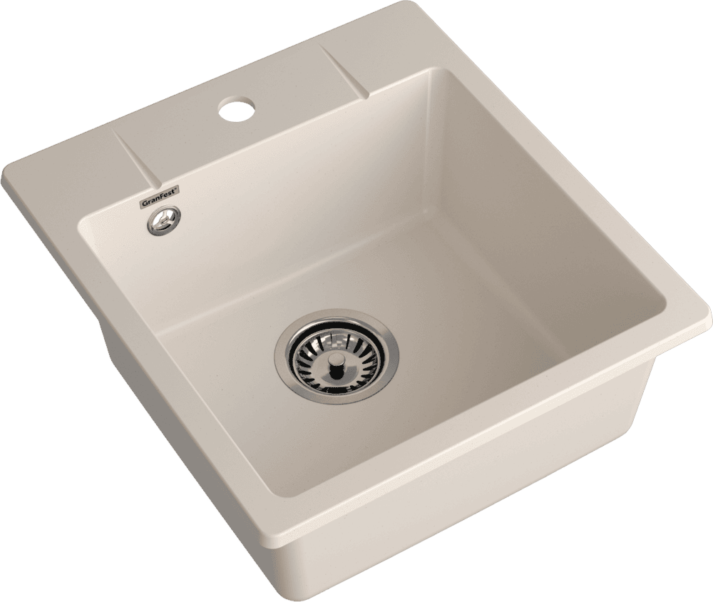 Кухонная мойка GRANFEST URBAN UR-245 белый