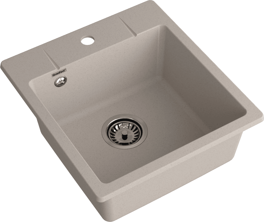Кухонная мойка GRANFEST URBAN UR-245 песочный