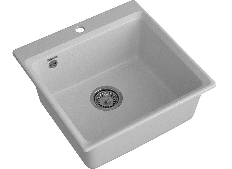 Кухонная мойка GRANFEST URBAN UR-351 серый