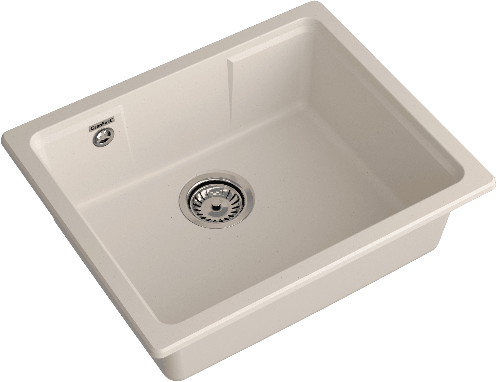 Кухонная мойка GRANFEST URBAN UR-4555 белый