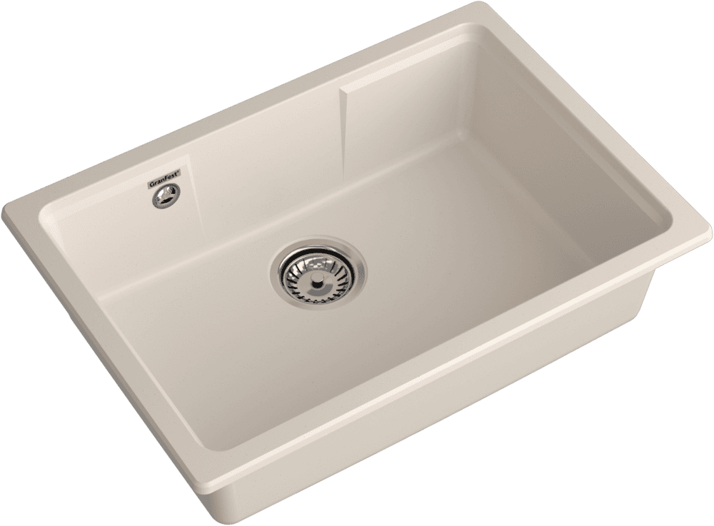 Кухонная мойка GRANFEST URBAN UR-4565 белый