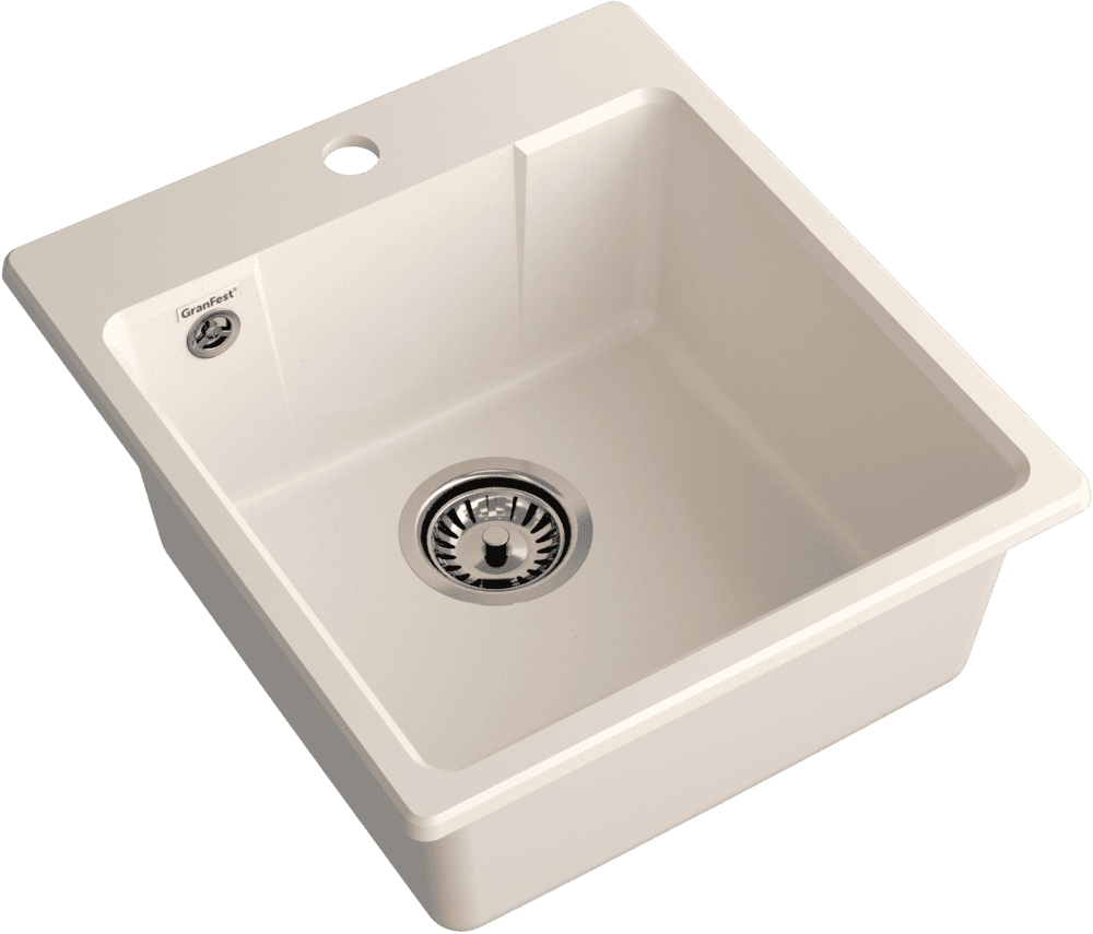 Кухонная мойка GRANFEST URBAN UR-644 белый